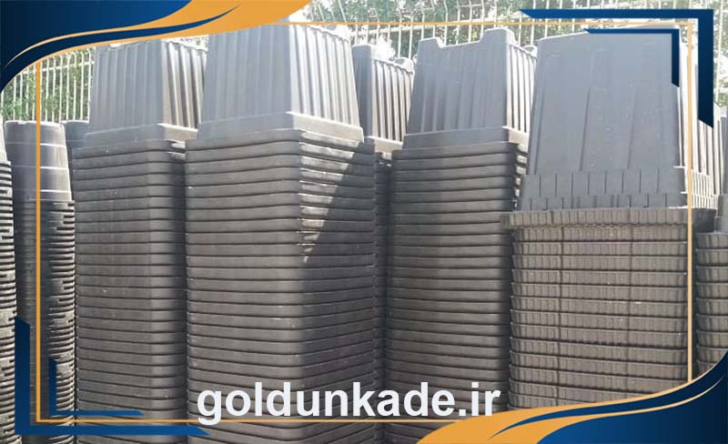 گلدان پلاستیکی جعبه