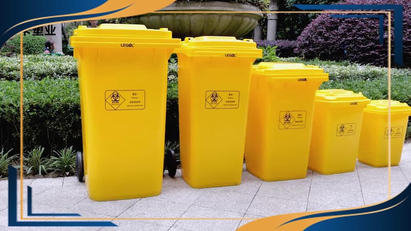 سطل زباله پلاستیکی آشپزخانه