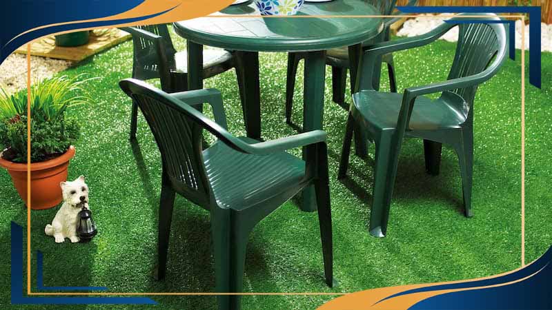 میز پلاستیکی مربع