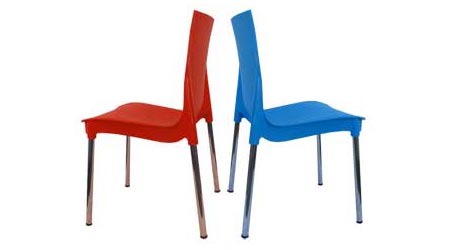 صندلی پلاستیکی ناصر پایه فلزی