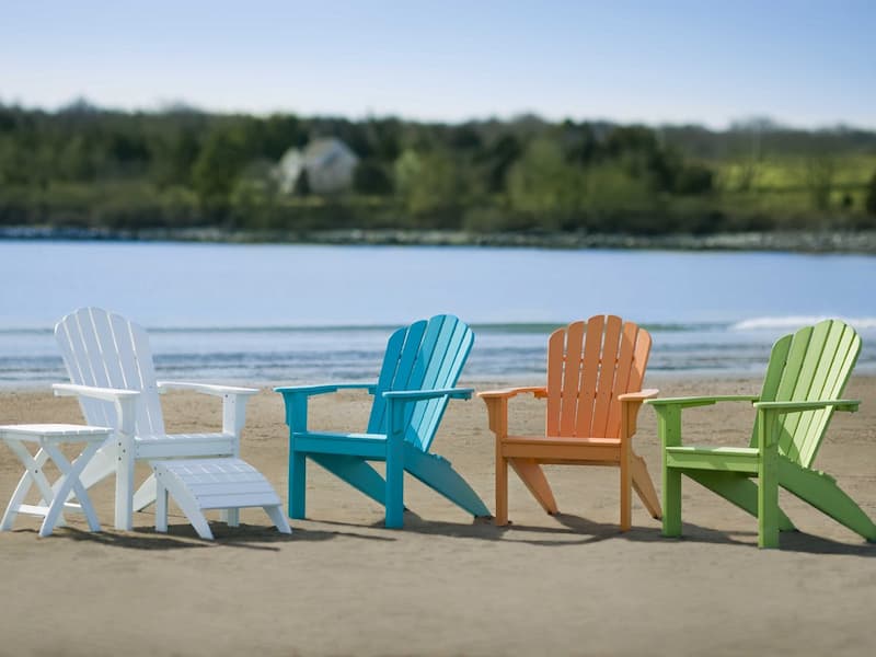 صندلی پلاستیکی ساحلی